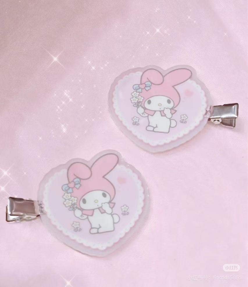 Sanrio｜ Bangs Clip Set｜ 7×1×4cm approx.