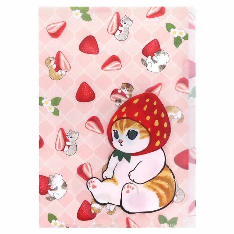 Mofusand｜鲨鱼猫可爱多层式文件夹｜約W225×H310mm×D2mm
