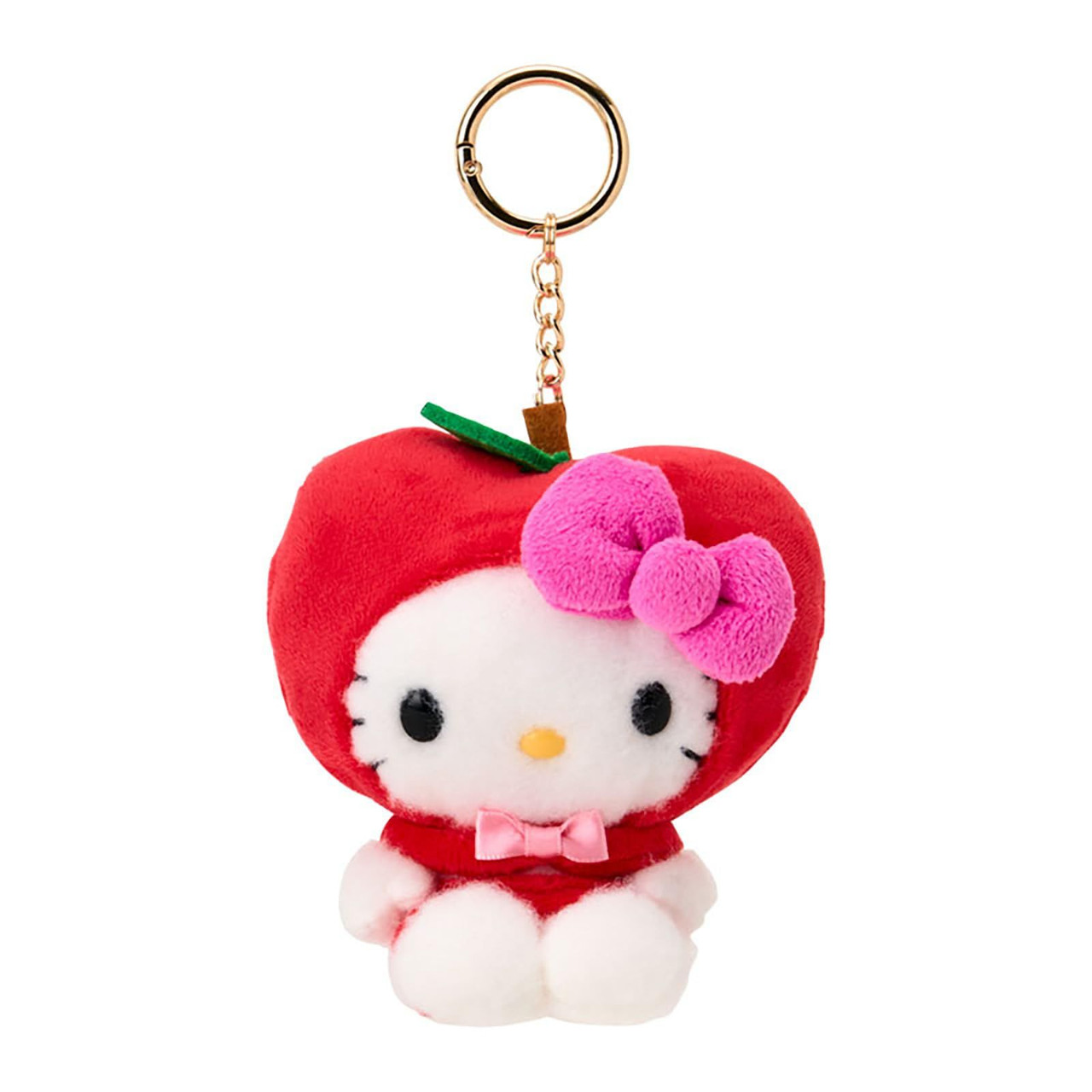 Sanrio｜Fruit Design Mascot Holder /Plush Keychain｜13.1 x 11.0 x 8.5cm approx.