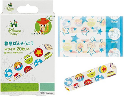 Disney｜Boxed Adhesive Bandage｜20 sheets