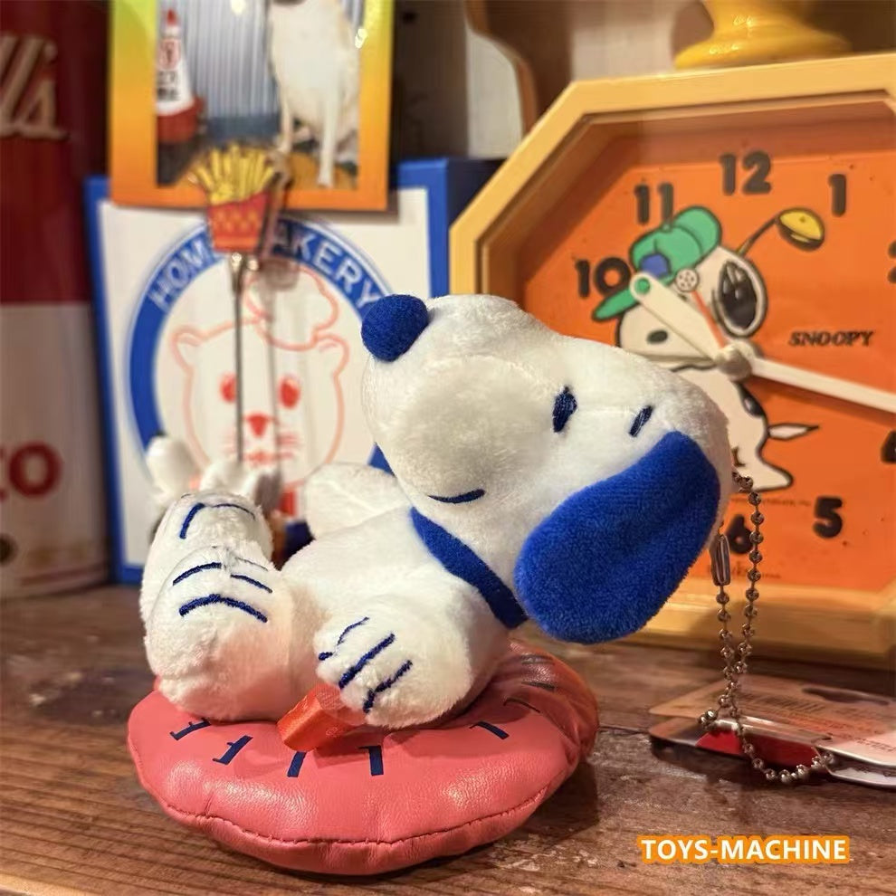Snoopy｜Peanuts Chill Life Mascot Holder /Plush Keychain｜11×8.5×8cm approx.