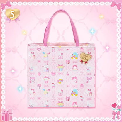 Sanrio｜55th Anniversary Wrapping Paper Tote Bag｜21×9.5×19cm approx.