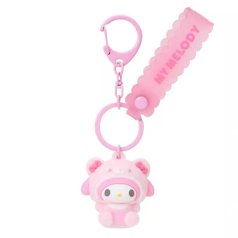 Sanrio｜3D Keychain/Keyring｜9.1 x 7.2 x 4.0cm approx.