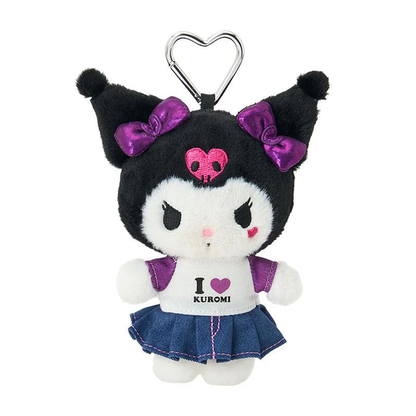 Sanrio｜I Love Sanrio Characters Mascot Holder /Plush Keychain｜W11×D5.7×H15cm approx.