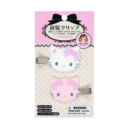 Sanrio｜Flocked Bangs Clip Set｜6×1.1×4cm approx.