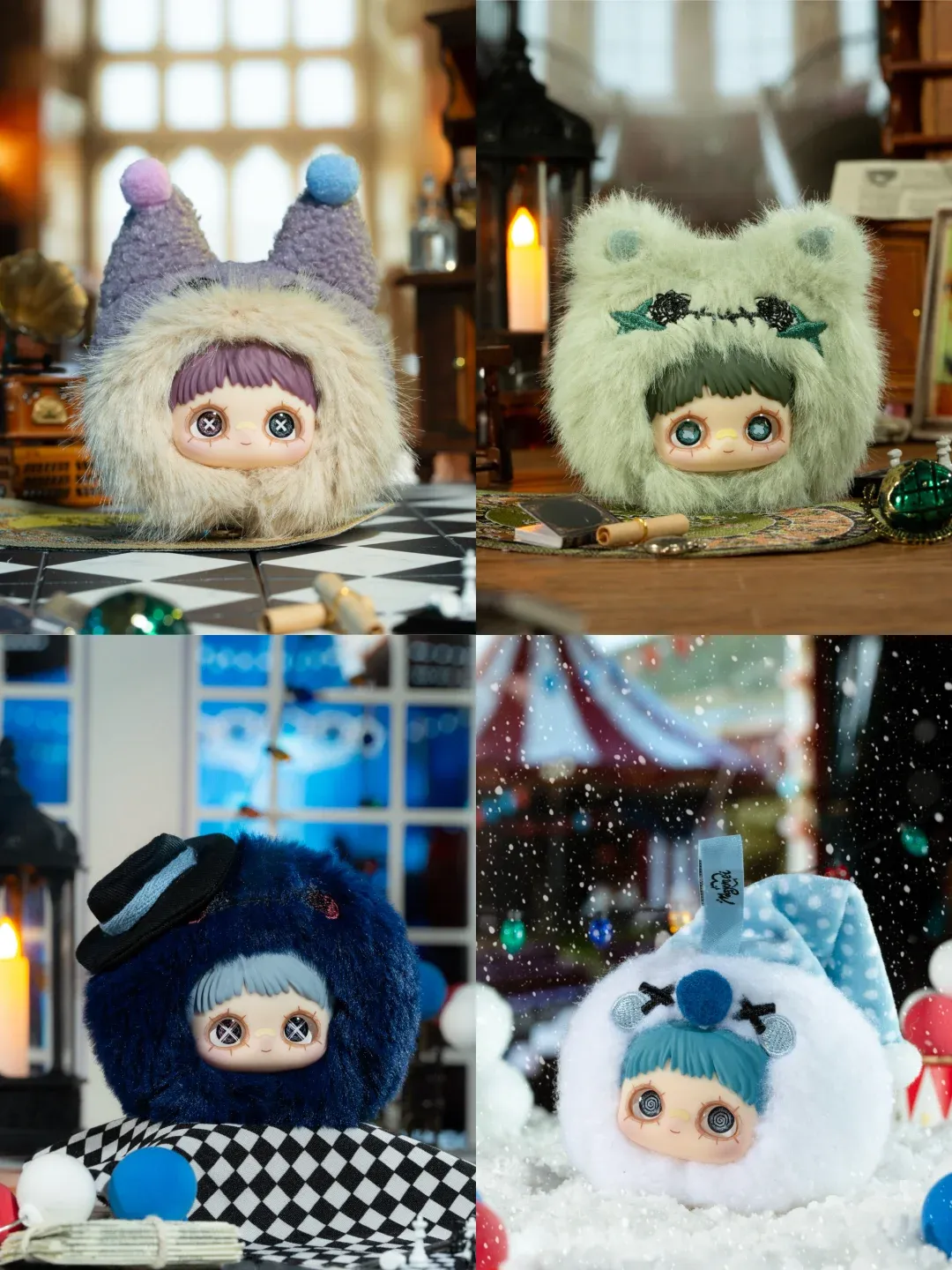 MayMei Crazy Circus Series Vinyl Plush Keychain Blind Box