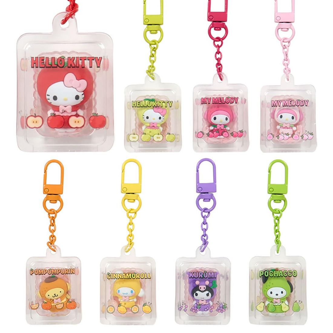 Sanrio｜Other Secret Fruit Design Characters Charm mystery bag/blind box/All 10 types｜1pcs