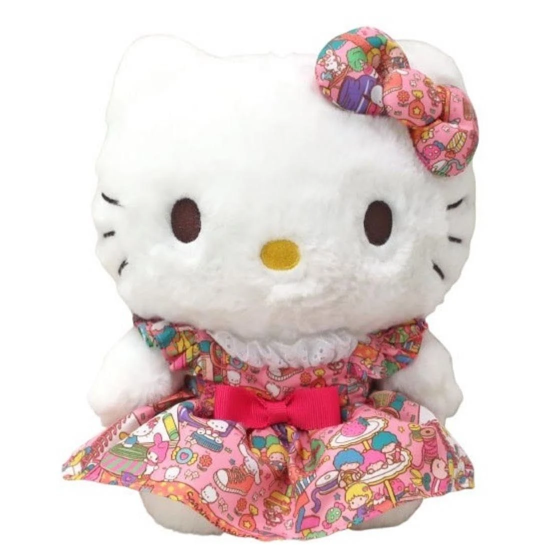 Sanrio｜Nakajima Hello Kitty Wrapping Pattern Sneakers Plush Dolls/Plush Toy｜17.0 x 18.0 x 23.0cm approx.