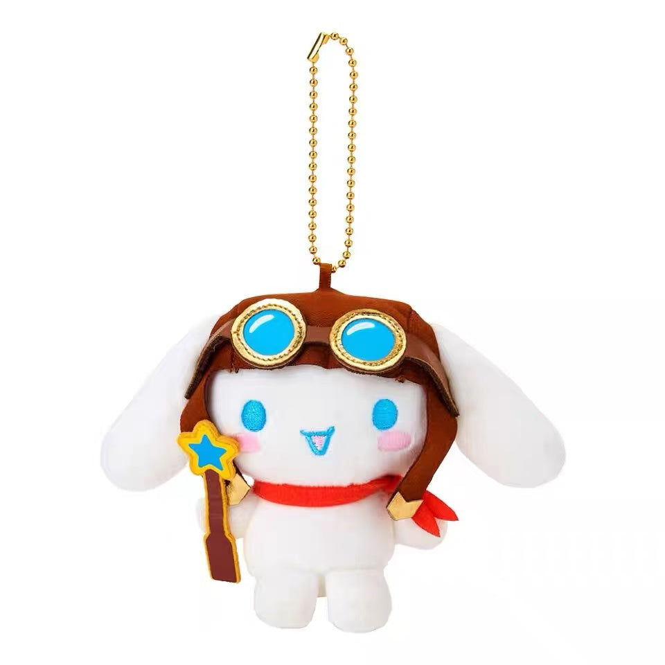 Sanrio｜Cinnamoroll Mascot Holder /Plush Keychain