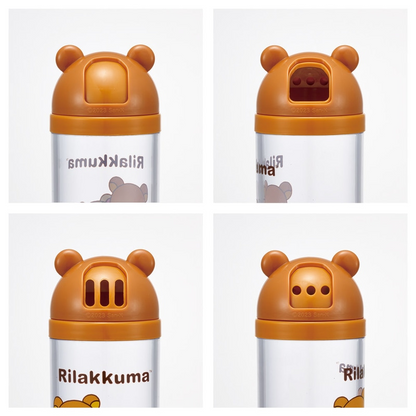 Rilakkuma轻松熊｜轻松熊树脂调味罐/调味瓶/3种开口｜ 约直径64×145.5mm