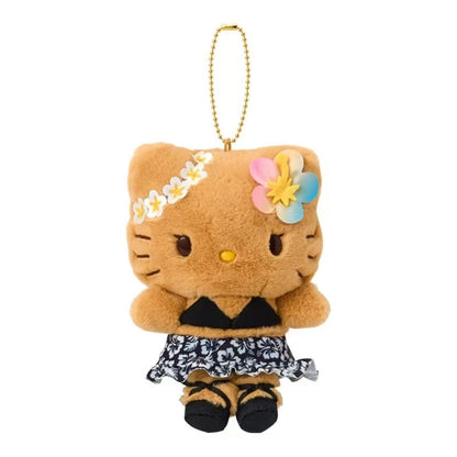 【limit 1】Sanrio｜Endless Summer Vacation Mascot Holder /Plush Keychain｜10.5×7×15cm approx.