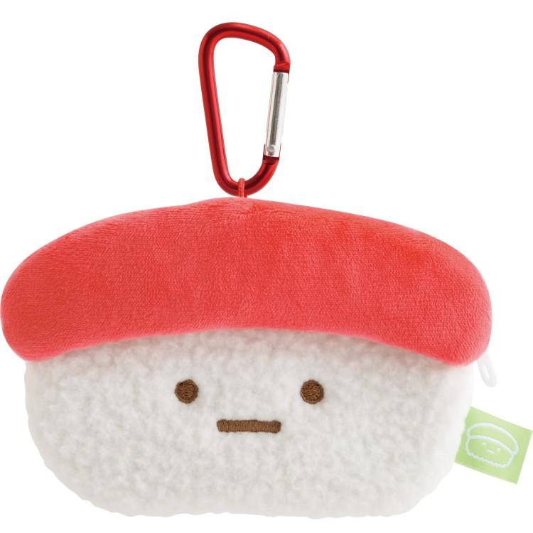 Sumikko gurashi｜Anytime Sushi Plush Pouch｜80 x 130 x 20mm approx.