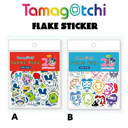 Tamagotchi｜Flake Sticker｜40 piece