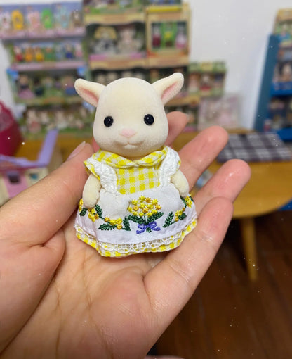 SylvanianFamilies｜Mimosa Embroidery Pair Set Calico Critters