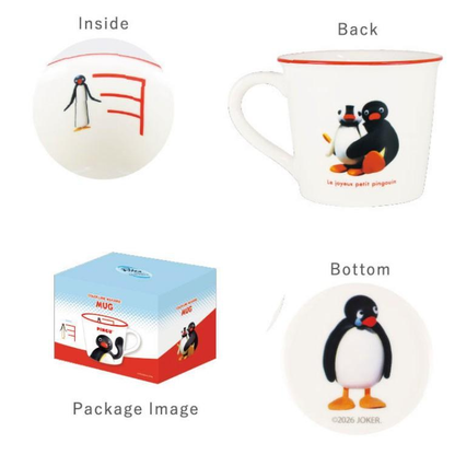 Pingu｜Color Line Measuring Mug｜200ml