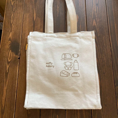 Miffy Bakery｜Kitchen Limited Roasted Bread Tote Bag