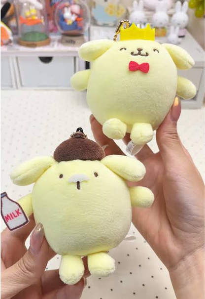 Sanrio｜KThingS Pompompurin Collection 2 Plush Keychain mystery bag/blind box/All 8 types｜1pc
