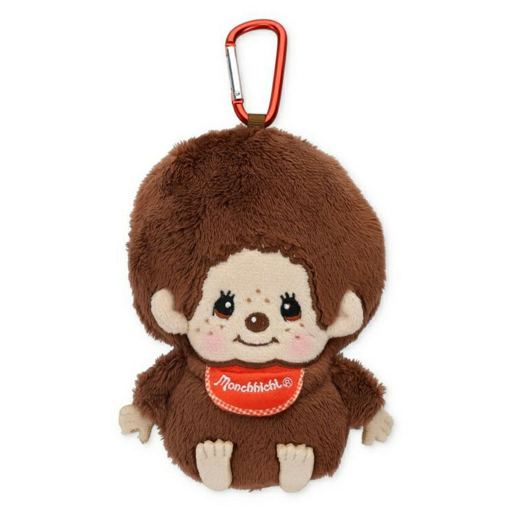 Monchhichi｜Mascot Pouch /Plush Keychain｜H15 x W10 x D3.5cm approx.