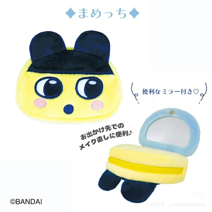 Tamagotchi｜Boa-fleece Pouch/Mirror｜约W375 x H415mm
