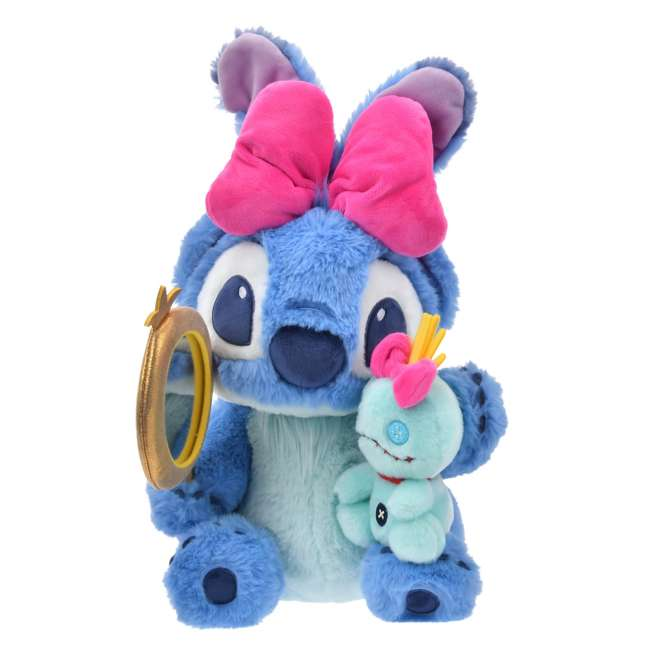 Disney｜Ribbon Stitch &amp; Scrump Plush Dolls/Plush Toy｜ 40×22×25cm approx.