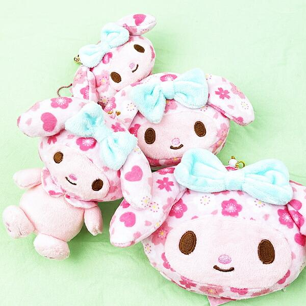 Sanrio｜  Goods Series Face Mini Pouch/Coin Case｜8 x 6 x 4 cm approx.