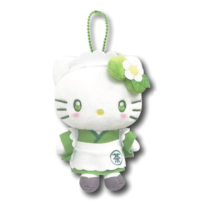 Sanrio｜Matcha Mascot Pouch Plush Keychain｜5.0 x 10.0 x 14.0cm approx.