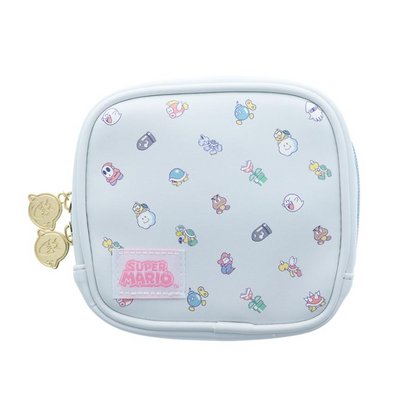 Nintendo｜Super Mario Brothers Square Pouch｜130×120×60mm approx.