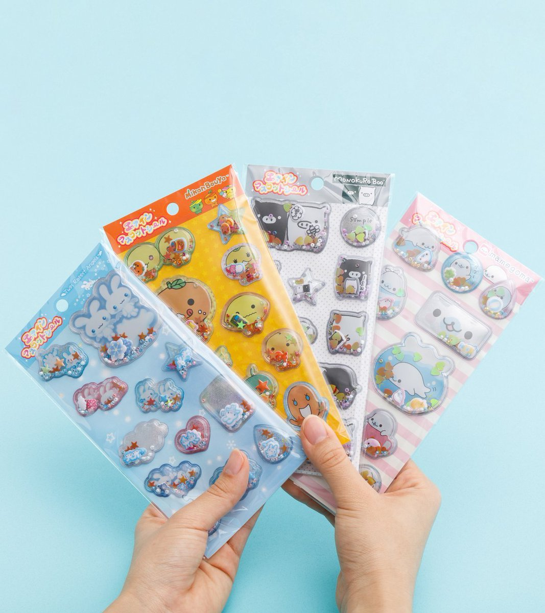 Sanx｜Air-in Mascot Sticker｜200×95mm approx.