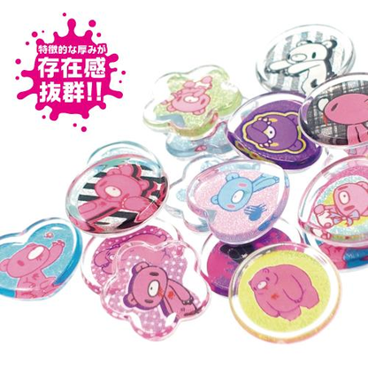 Gloomy Bear｜Ohajiki Kirakira Sticker｜20 Sheets