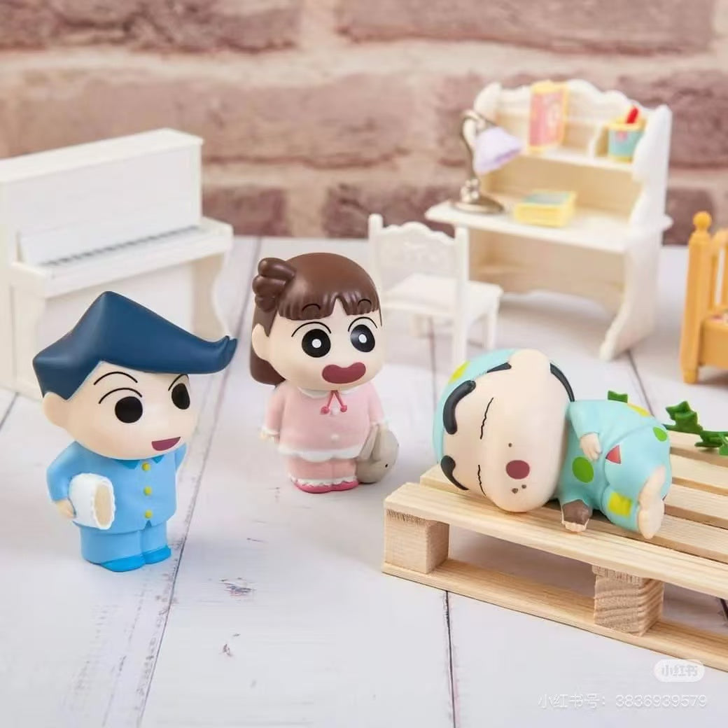 Crayon shin-chan｜Bandai Candy Friends Figure Collection Vol.4 mystery bag/blind box/All 8 types｜1pcs
