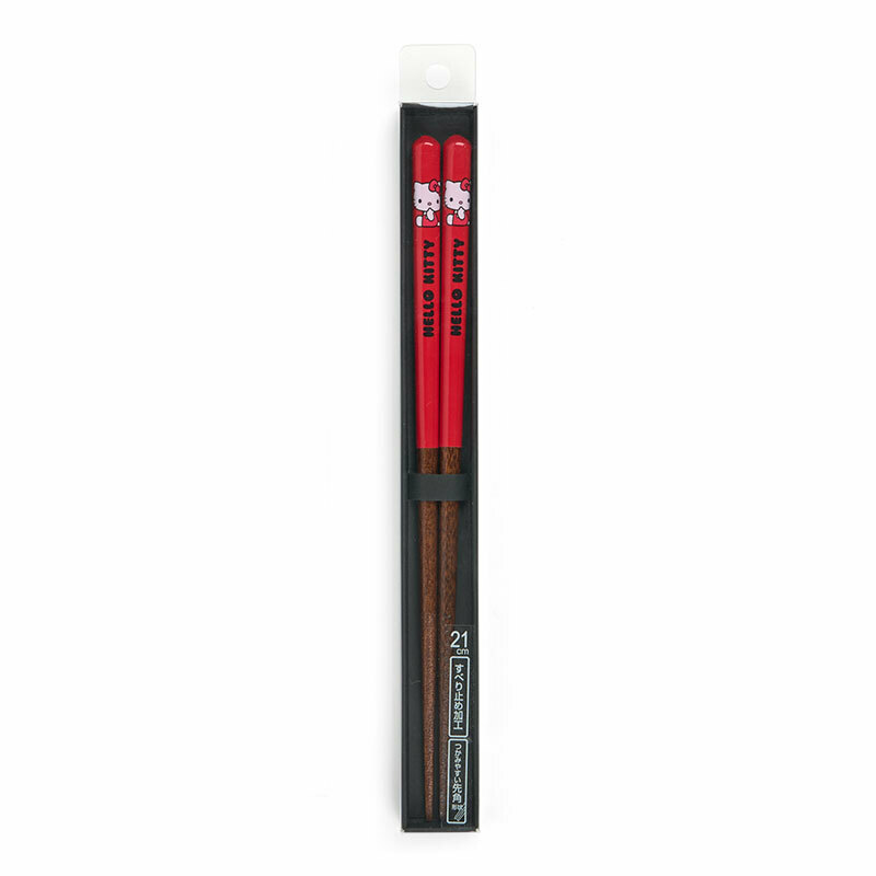 Sanrio三丽鸥｜ Original Chopsticks 21cm 可爱角色天然木筷子/餐具｜约长21cm