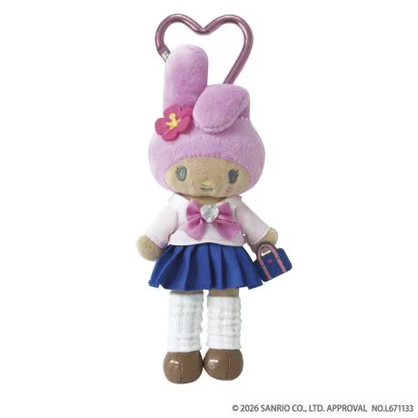 Sanrio｜Long legs Gyaru Mascot Holder /Plush Keychain｜H175 x W84 x D56mm approx.