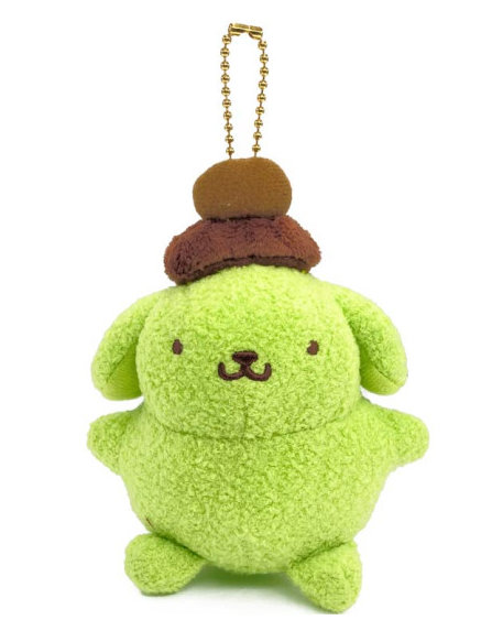 Sanrio｜Pompompurin 30th Anniversary Mascot Holder /Plush Keychain｜12.5×10×8cm approx.