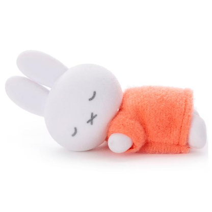 Miffy｜Bruna Sleeping Friend Flocked Plush Dolls/Plush Toy｜W70×H35×D37mm approx.