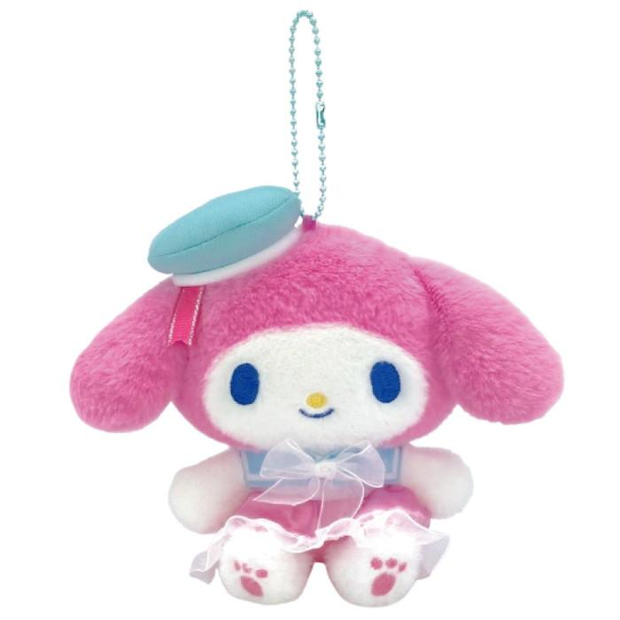 Sanrio｜Sherbet Marine Mascot Holder /Plush Keychain｜12.5×17×8cm approx.