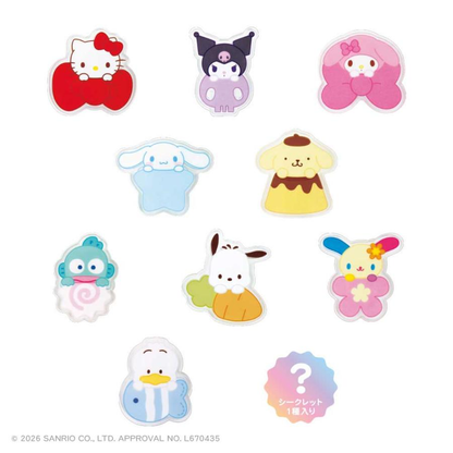 Sanrio｜Characters Umorekko Acrylic Clip mystery bag/blind box/All 10 types｜1pc