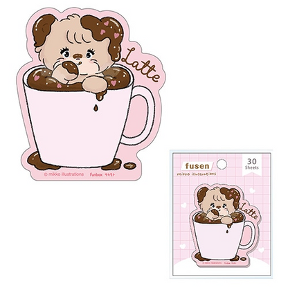 mikko illustrations｜Funbox Die-cut sticky notes｜30 Sheets
