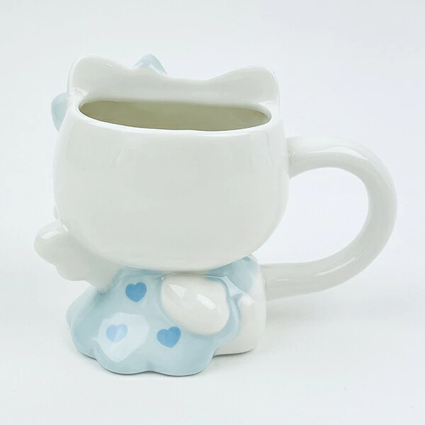 Sanrio｜Sun Art Sanrio Die-Cut Mug Angel Hello Kitty｜11.0 x 11.1 x 11.3cm approx.