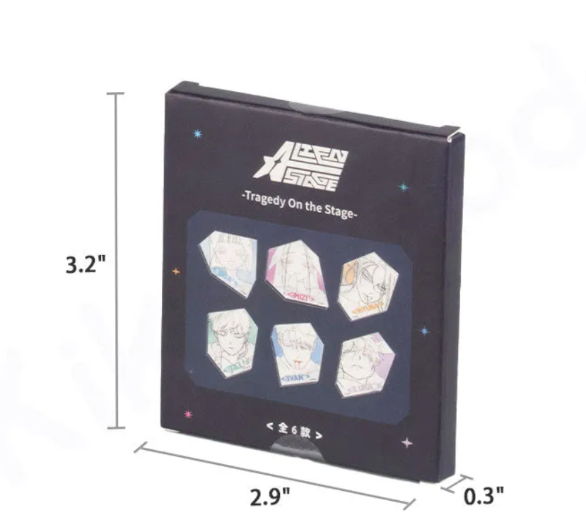 Alien Stage｜ DLC Tragedy On the Stage Series Acrylic Fridge Magnets mystery bag/blind box/All 6 types｜1pcs