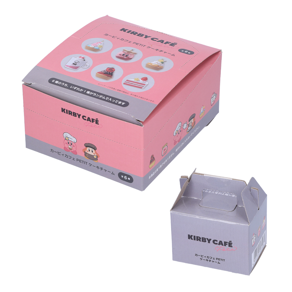 Kirby星之卡比｜cafe卡比咖啡馆PETIT限定甜品吊饰挂件盲盒/全6种｜1枚入
