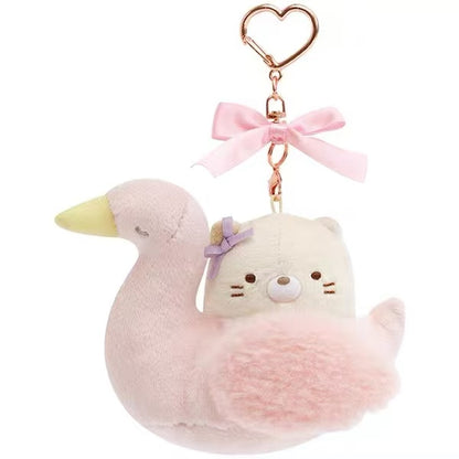 Sumikko gurashi｜Kindergarten Simple Mini Mascot Holder /Plush Keychain｜85×65×35mm approx.