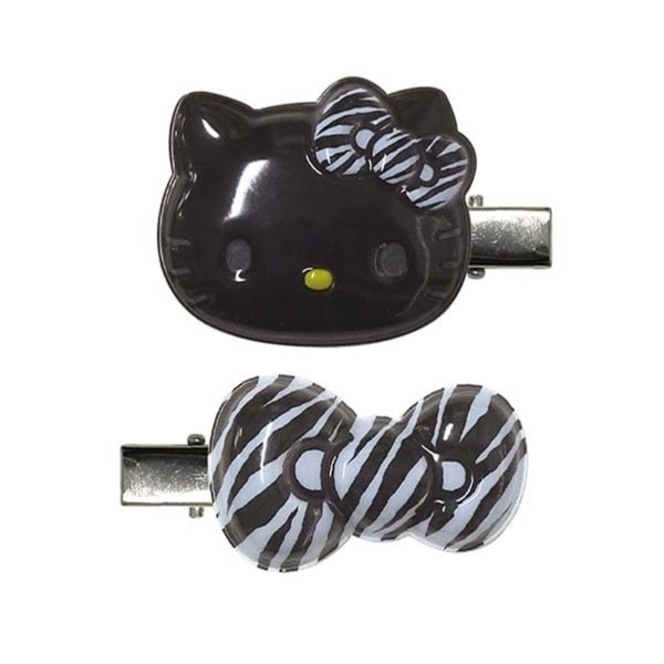 Sanrio｜Hello Kitty Puffy Hair Clips｜H32 x W47 x D9mm approx.