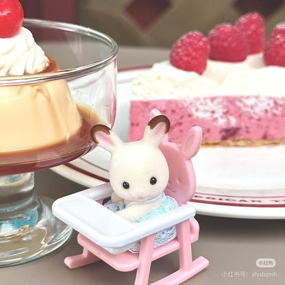 SylvanianFamilies｜Baby house Baby Chair Chocolate Rabbit B-31