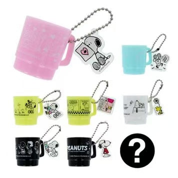 Snoopy｜Peanuts mug Keychain mystery bag/blind box/All 8 types｜1pcs