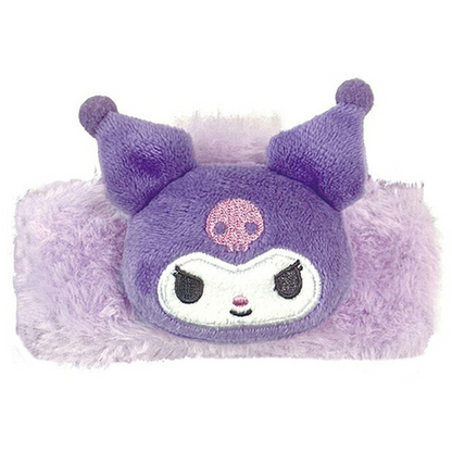 Sanrio三丽鸥｜Morimotosangyo Sanrio Boa Bun Clipa可爱角色毛茸茸鲨鱼夹/发夹/后面有小蝴蝶结｜约高さ70ｍｍ 幅110ｍｍ 奥行き80ｍｍ