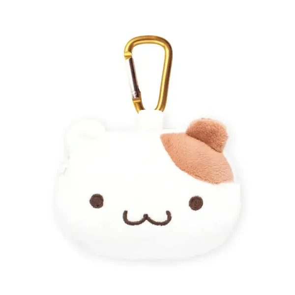 Sanrio｜Pompompurin 30th Anniversary POP UP Sweets Party Pouch with Carabiner｜H80 x W105 x D50 mm approx.