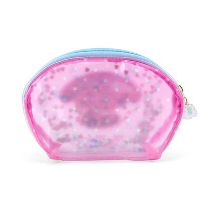 Sanrio｜Sweet Rain Collection Glitter Clear Cosmetic Pouch｜18×7×12.5cm approx.
