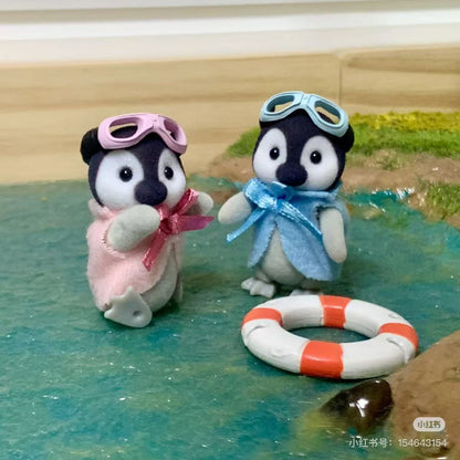 SylvanianFamilies｜Penguin Babies Ride &