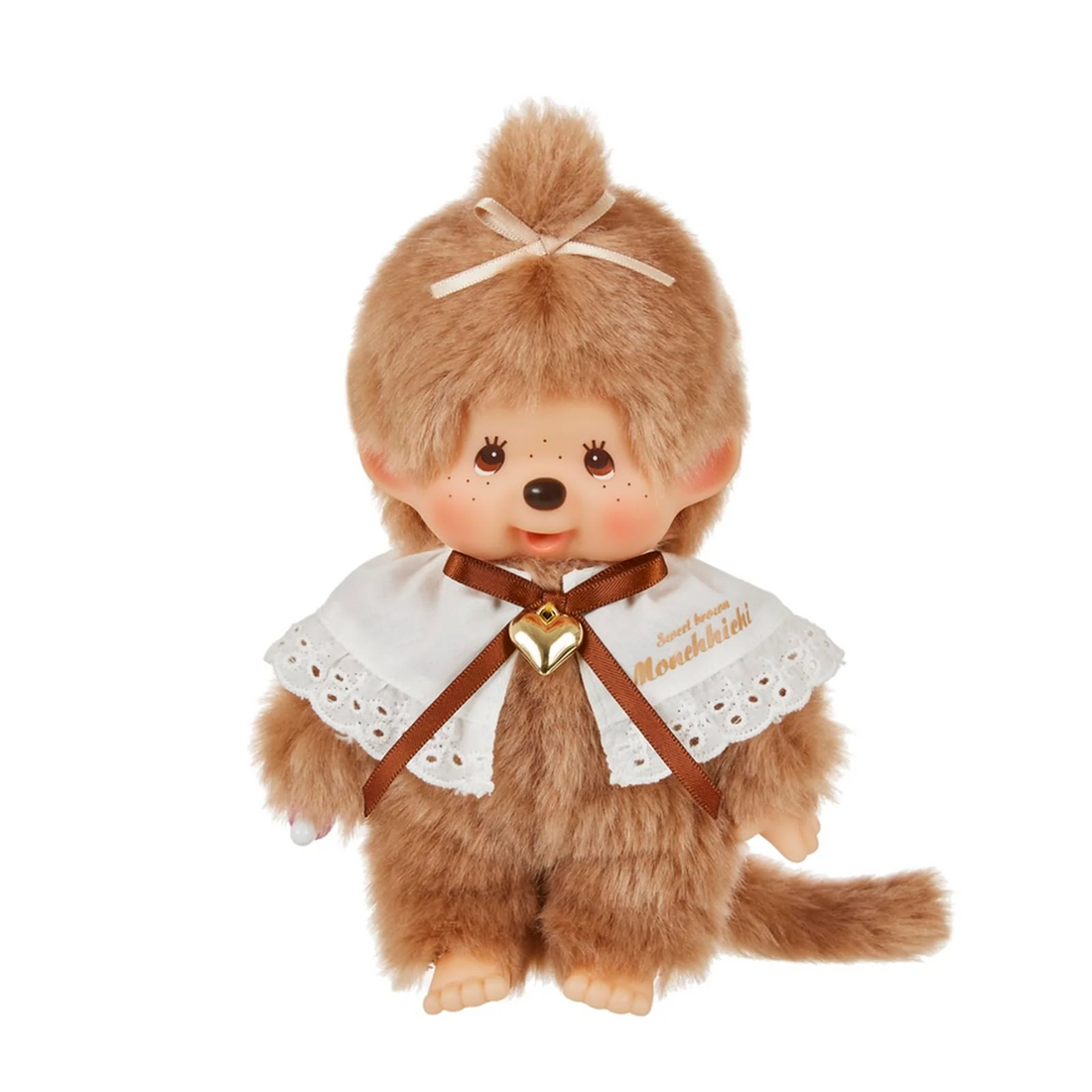 Monchhichi｜Sekiguchi Sweet Brown Series Plush Dolls/Plush Toy｜S/21.5cm x 13cm x 7.5cm approx.
