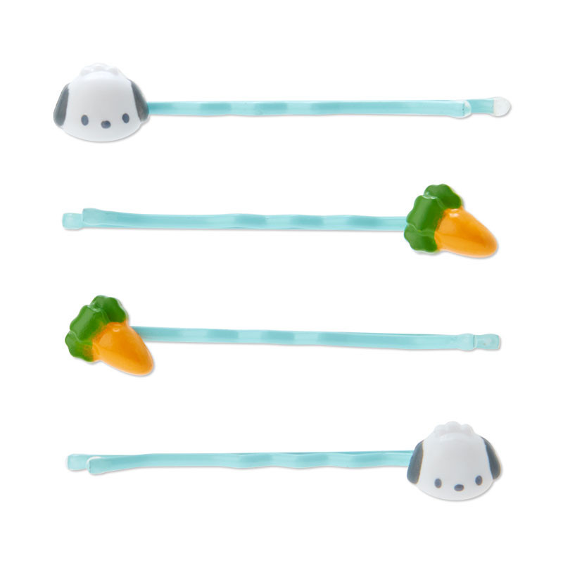 Sanrio｜Hairpin Set with Mascot Case - Forever Sanrio｜4 Pieces